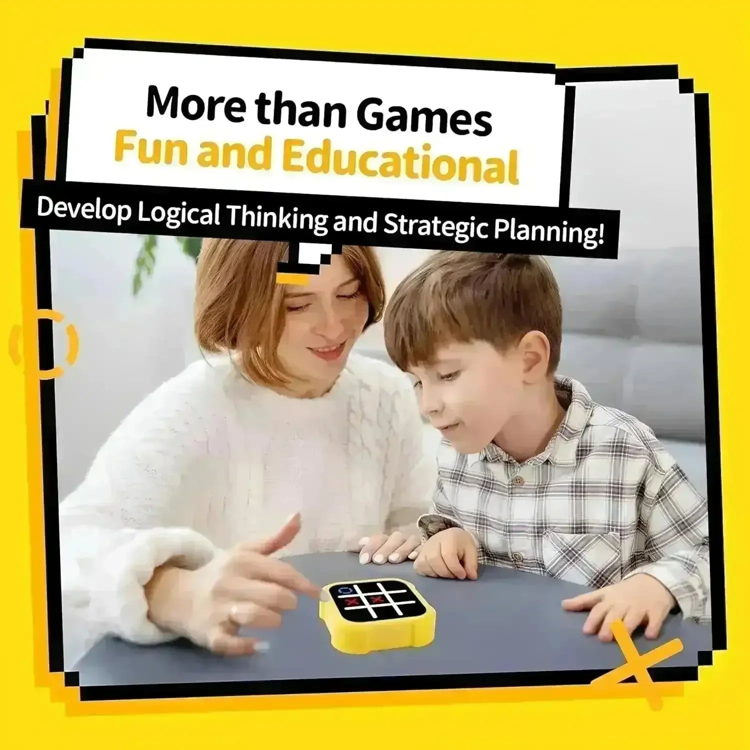 Retro Electronic Tic-Tac-Toe - Bear Hugs