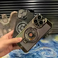 Retro Electroplating Grid Phone Case (For iPhones) - Bear Hugs