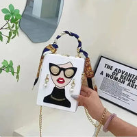 Retro Fashion Sling Bag - Bear Hugs