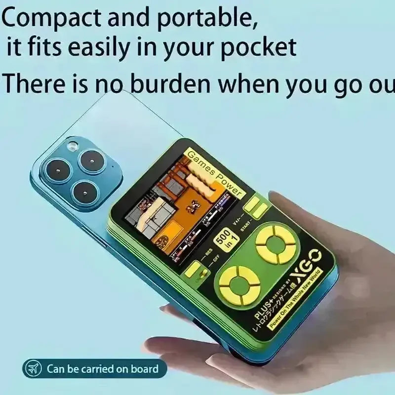 Retro Game Power Bank (5000 mAh) - Bear Hugs