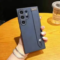 Retro Leather Bracket Texture Case (For Samsung) - Bear Hugs