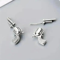 Retro Revolver Stud Earrings - Bear Hugs