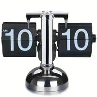 Retro Vintage Mechanical Flip Clock - Bear Hugs