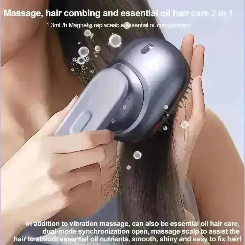 Revitalizing Portable Scalp Massager Comb - Bear Hugs
