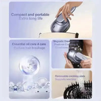 Revitalizing Portable Scalp Massager Comb - Bear Hugs