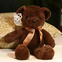 Ribbon Tie Stuffed Teddy (35 cm) - Bear Hugs