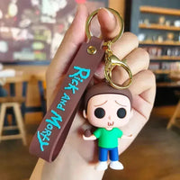 Rick and Morty 3D Keychain - Bear Hugs