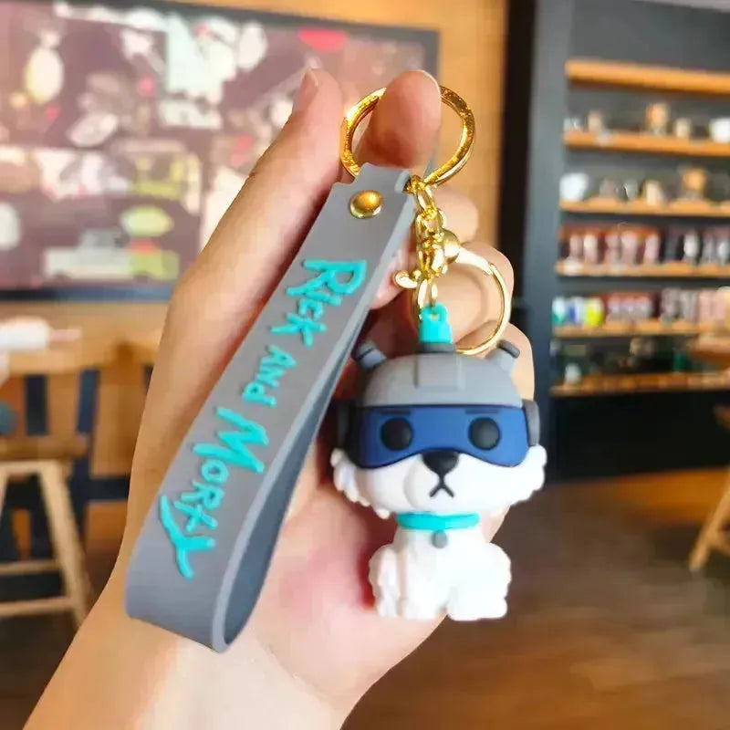 Rick and Morty 3D Keychain - Bear Hugs