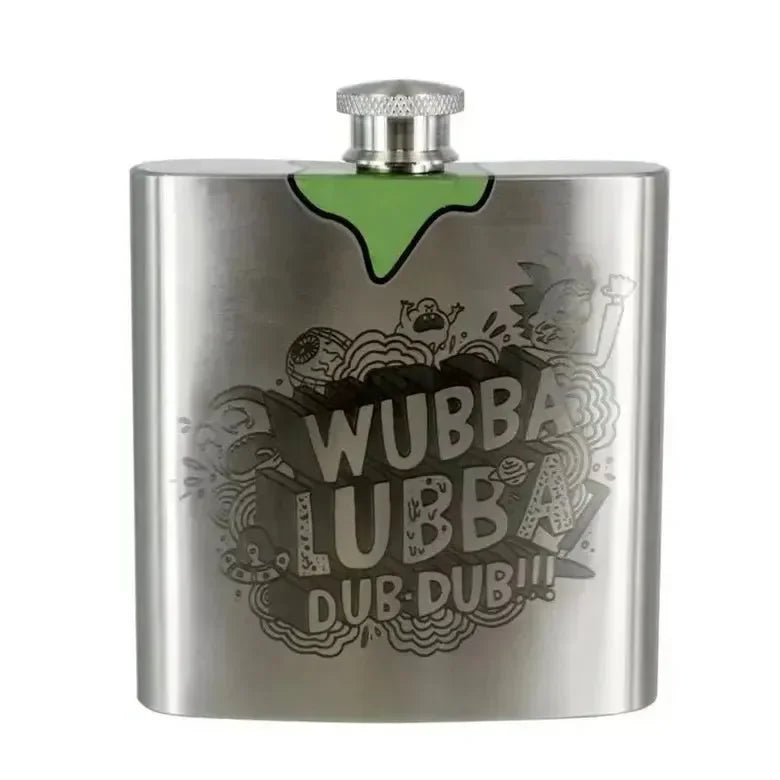 Rick and Morty Flask (180 ml) - Bear Hugs