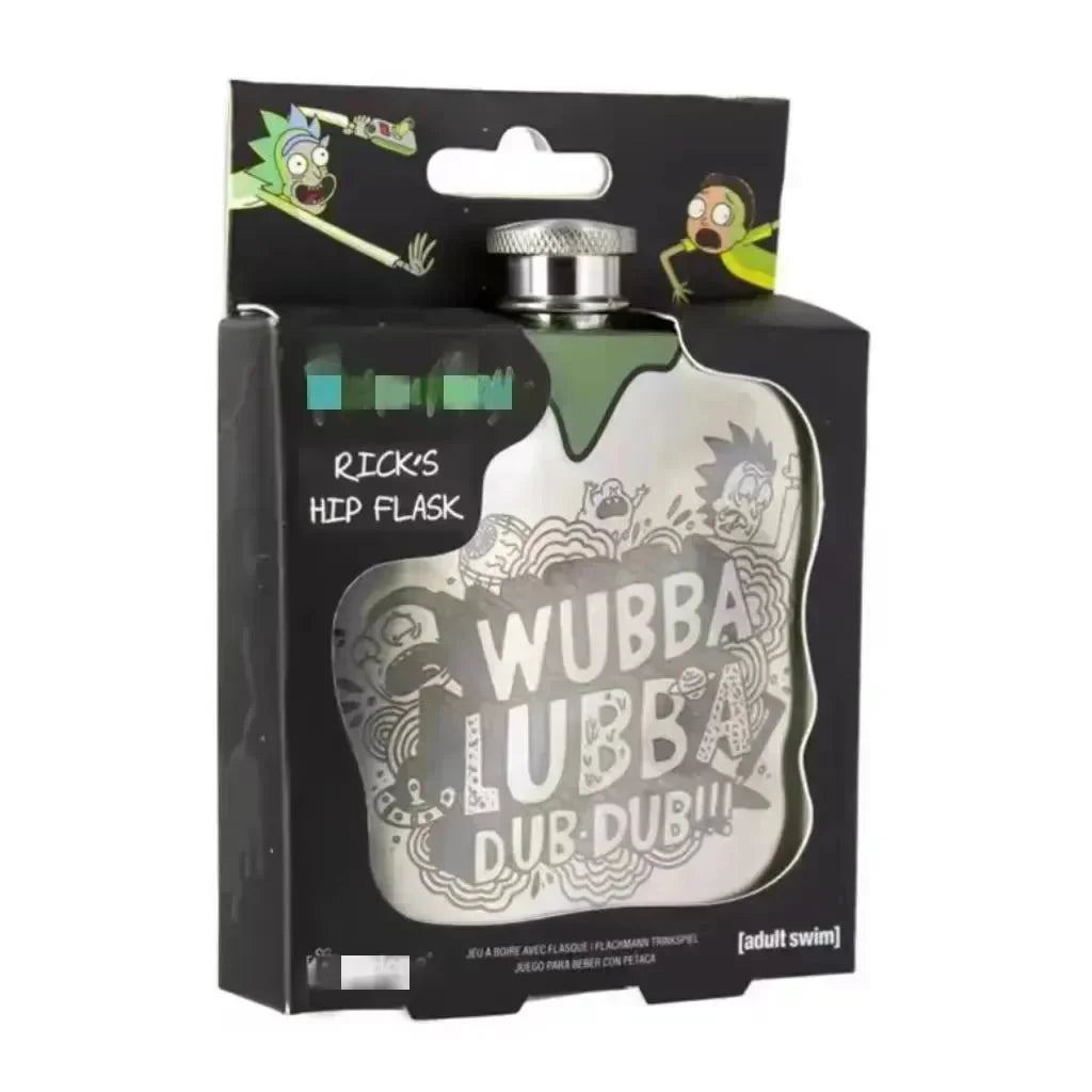 Rick and Morty Flask (180 ml) - Bear Hugs