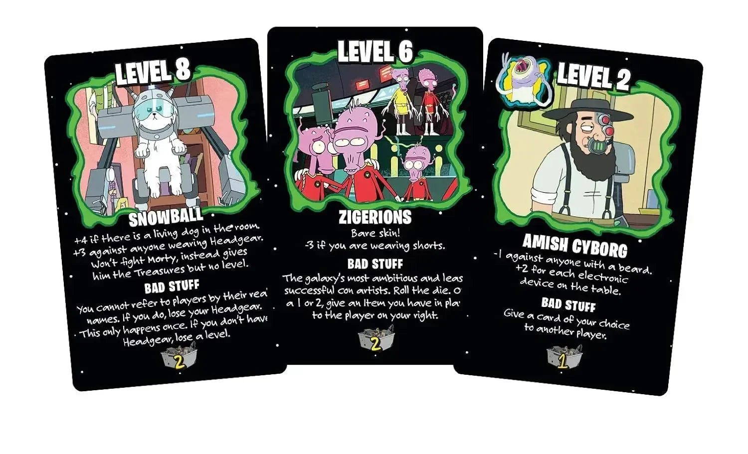 Rick and Morty Munchkin Card Game - Bear Hugs