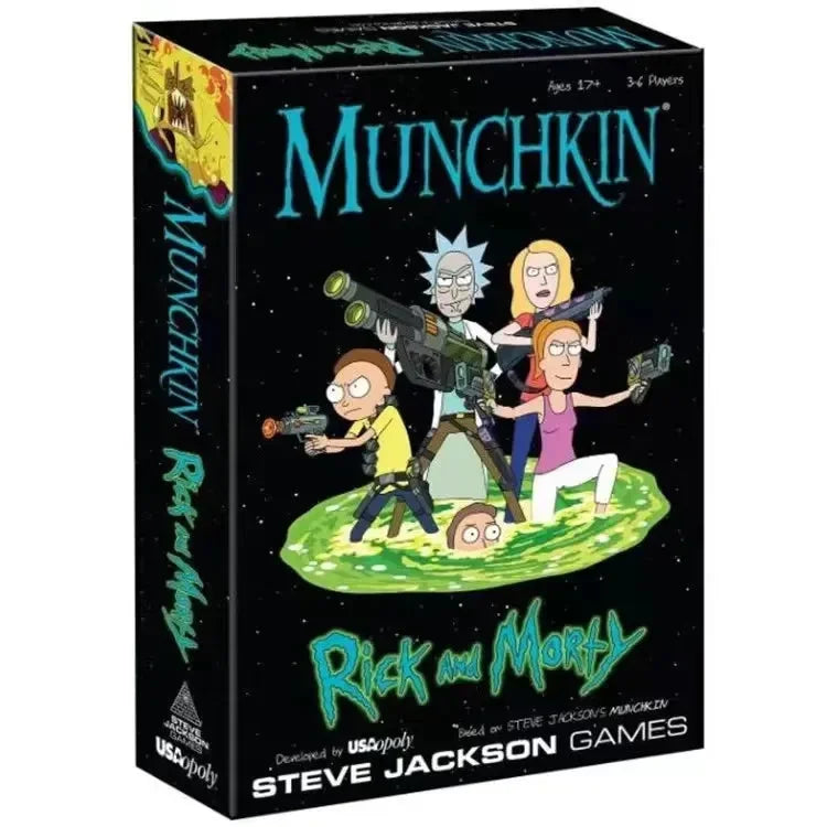 Rick and Morty Munchkin Card Game - Bear Hugs