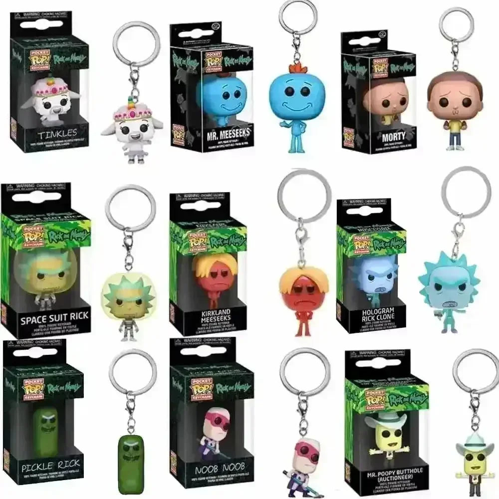 Rick and Morty Pocket Pop Keychain - Bear Hugs