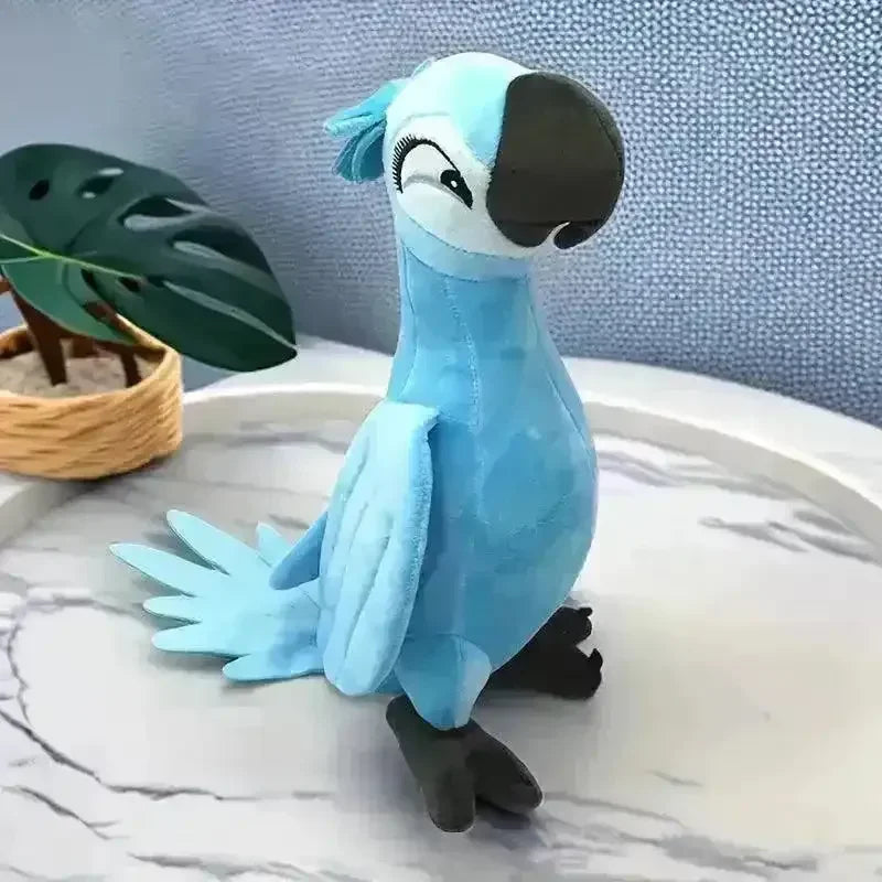 Rio Parrot Plushie Blu & Jewel - Bear Hugs