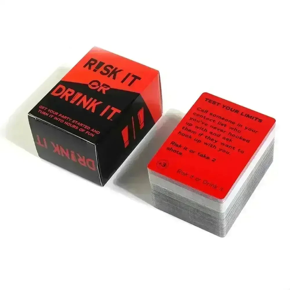 Risk It or Drink It Card Game - Bear Hugs