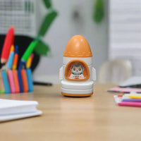 Rocket Shaped 2-in-1 Eraser & Sharpener - Bear Hugs