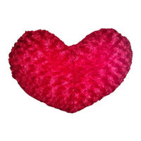 Rose Heart Plush Pillow (45 cm) - Bear Hugs