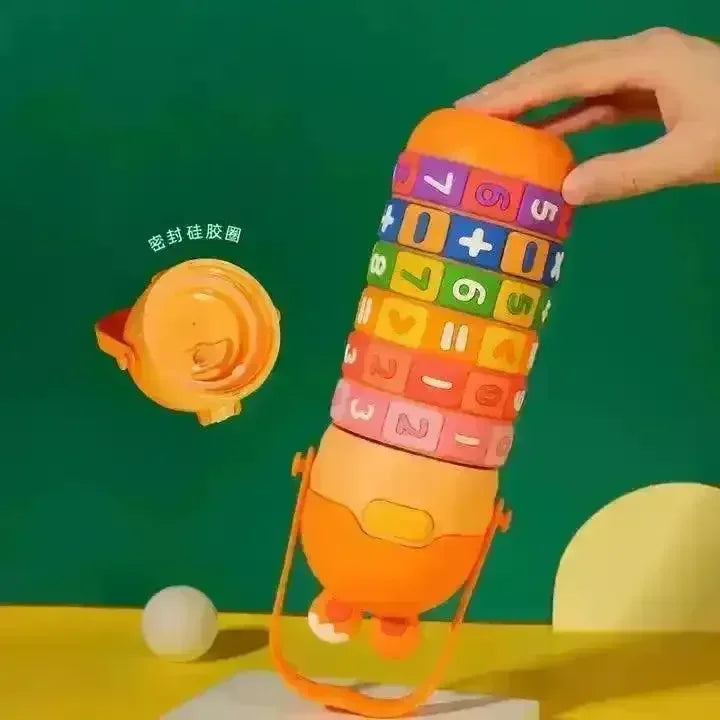 Buy Rotating Number Educational Water Bottle for Kids Online