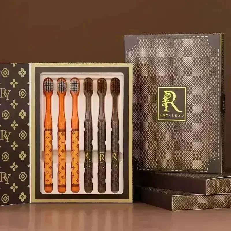 RY Monogrammed Luxury Toothbrush Set