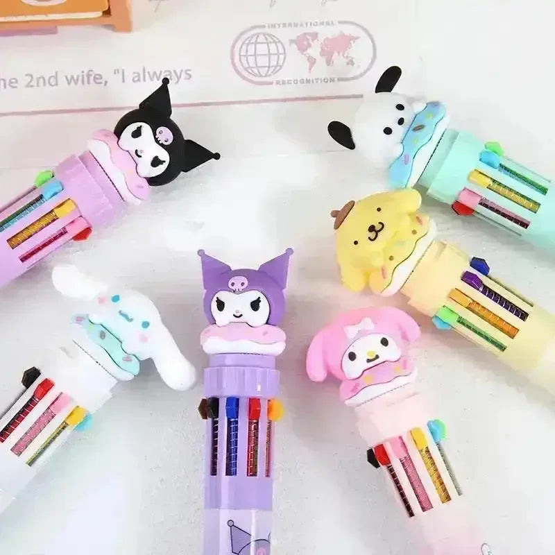 Sanrio 10-in-1 Kawaii Ball Pen - Bear Hugs