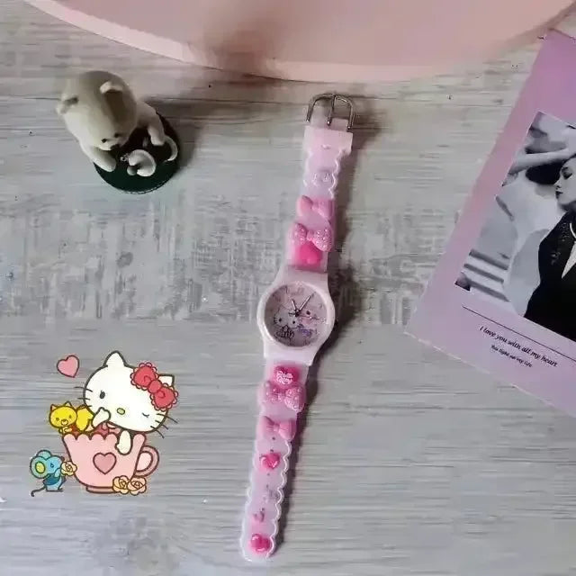 Sanrio 3D Pattern Kids Watch - Bear Hugs