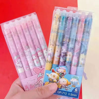 Sanrio & Egg Party Erasable Gel Pen (Set of 6) - Bear Hugs
