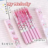 Sanrio & Egg Party Erasable Gel Pen (Set of 6) - Bear Hugs