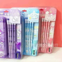 Sanrio Anime Pencil Stationery Set - Bear Hugs
