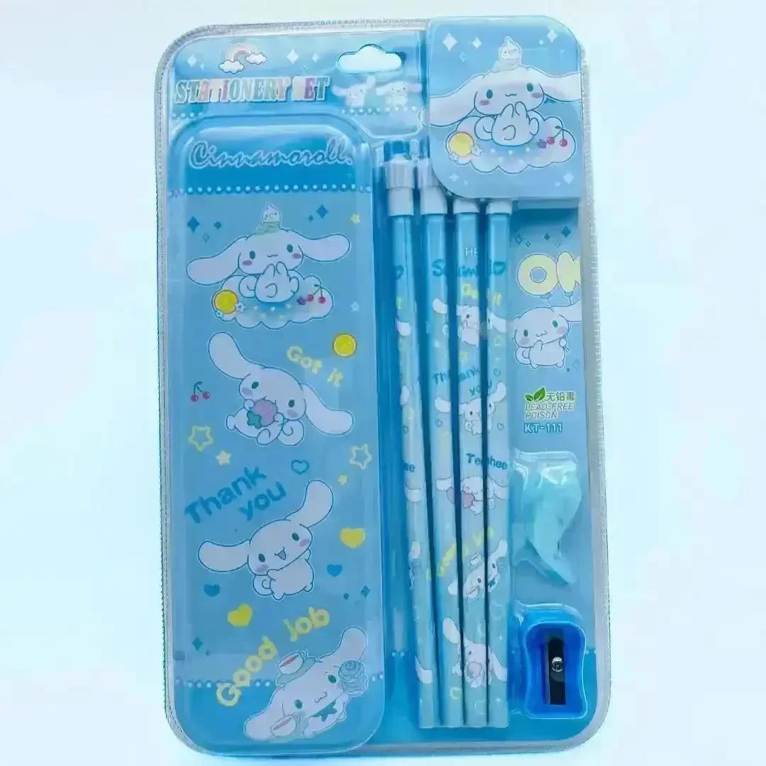 Sanrio Anime Pencil Stationery Set - Bear Hugs
