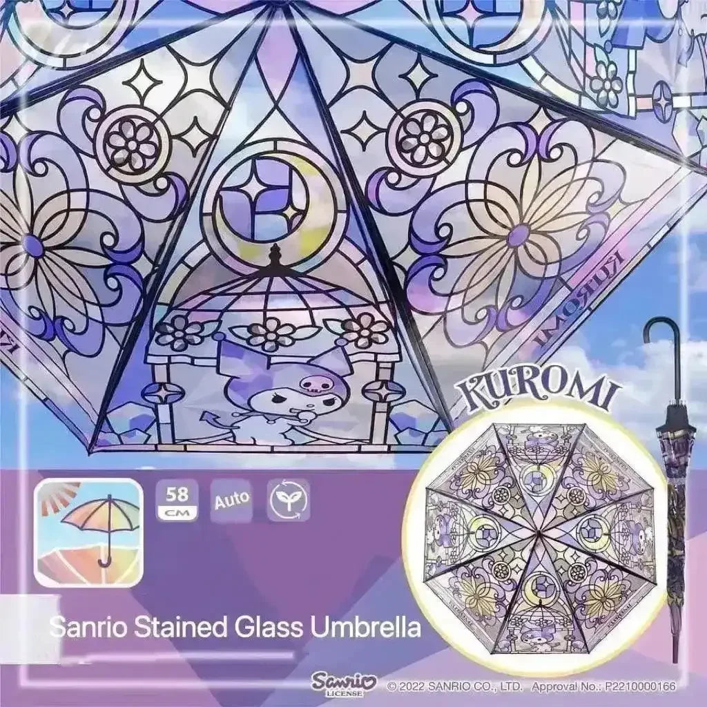 Sanrio Anti-UV Stained Glass Umbrella - Bear Hugs