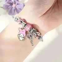 Sanrio Beaded Charm Bracelet - Bear Hugs