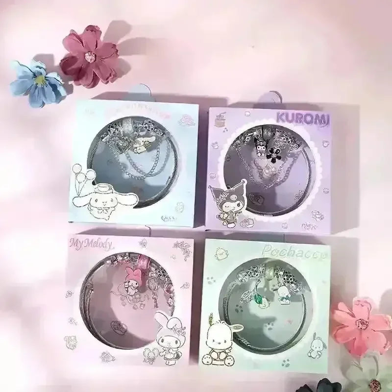 Sanrio Beaded Charm Bracelet - Bear Hugs