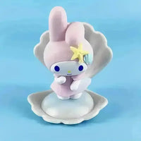 Sanrio Blue Sea Shell Holiday Figurine Set (7 pcs) - Bear Hugs