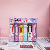 Sanrio Character Cap Long Slice Eraser Set - Bear Hugs