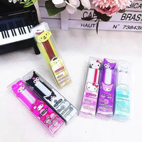 Sanrio Character Cap Long Slice Eraser Set - Bear Hugs