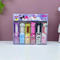 Sanrio Character Cap Long Slice Eraser Set - Bear Hugs