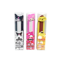 Sanrio Character Cap Long Slice Eraser Set - Bear Hugs