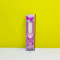 Sanrio Character Cap Long Slice Eraser Set - Bear Hugs