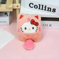 Sanrio Character Cat Cosplay Plush Keychain - Bear Hugs
