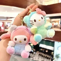 Sanrio Character Cuddle Crew Plush Keychain - Bear Hugs