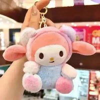 Sanrio Character Cuddle Crew Plush Keychain - Bear Hugs