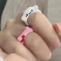 Sanrio Character Open Rings - Bear Hugs