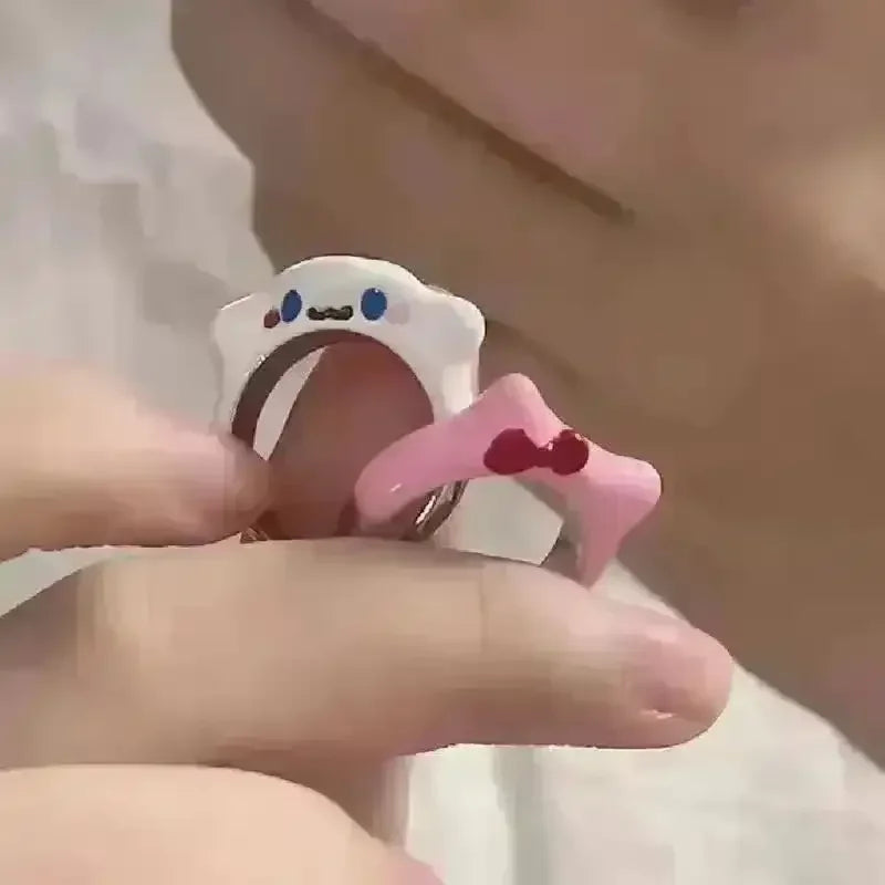 Sanrio Character Open Rings - Bear Hugs