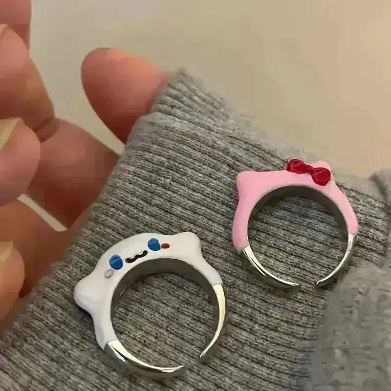 Sanrio Character Open Rings - Bear Hugs