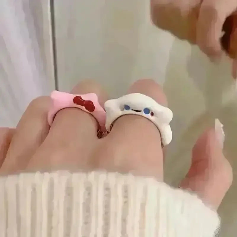 Sanrio Character Open Rings - Bear Hugs