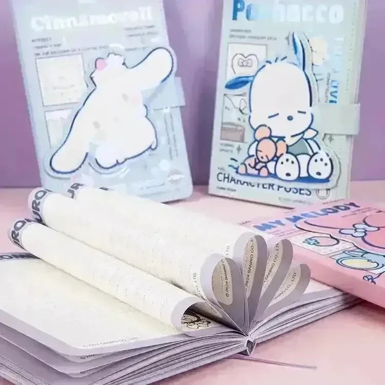 Sanrio Character Poses B6 Notebook - Bear Hugs