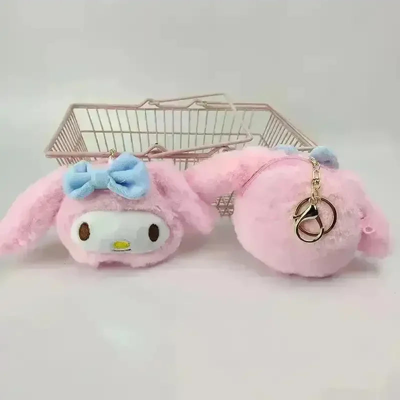 Sanrio Characters Plush Coin Pouch - Bear Hugs