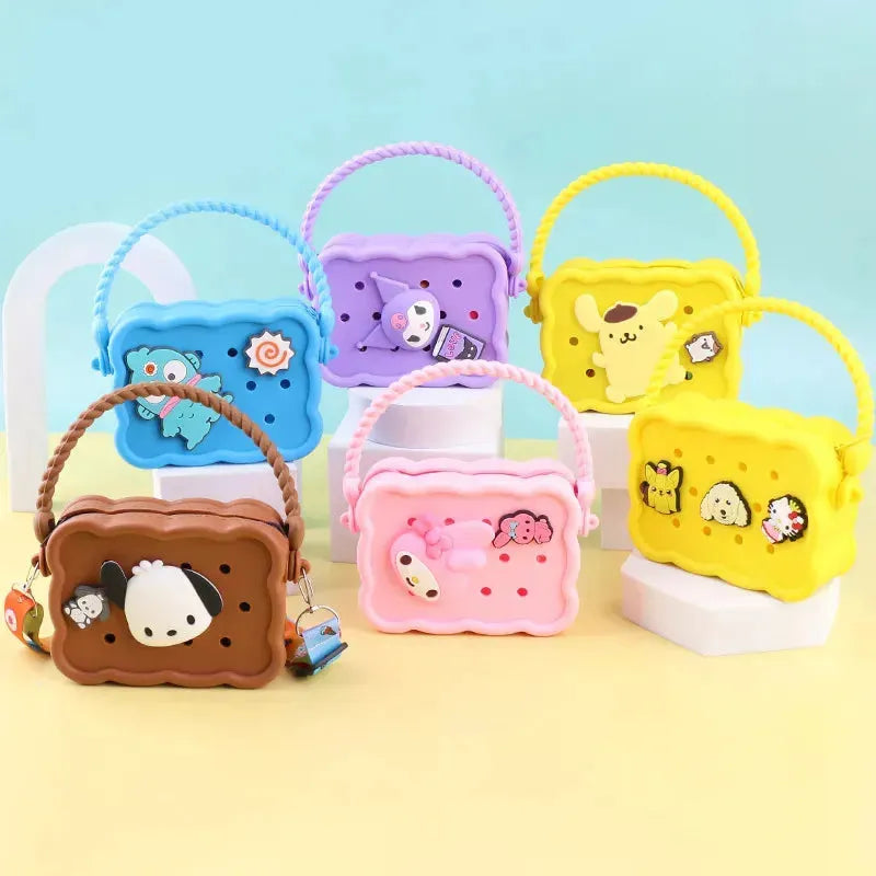 Sanrio Charm City DIY Silicone Bag - Bear Hugs