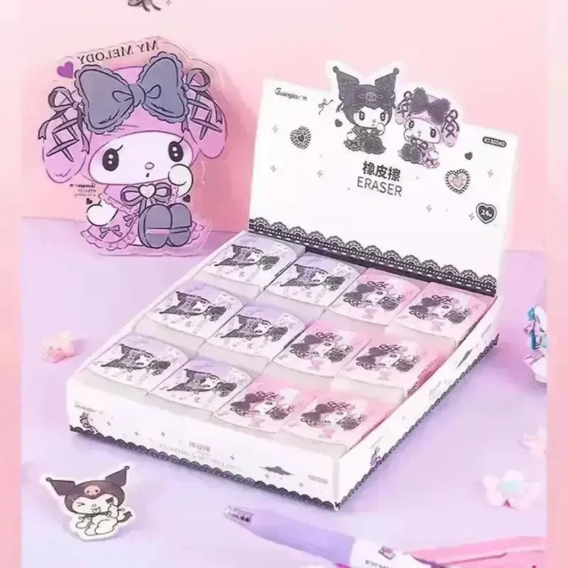 Sanrio Charm Kuromi Gradient Eraser - Bear Hugs