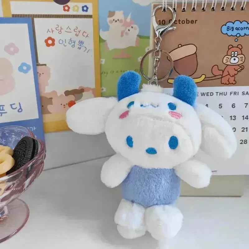 Sanrio Cinnamoroll Cosplay Plush Keychain - Bear Hugs